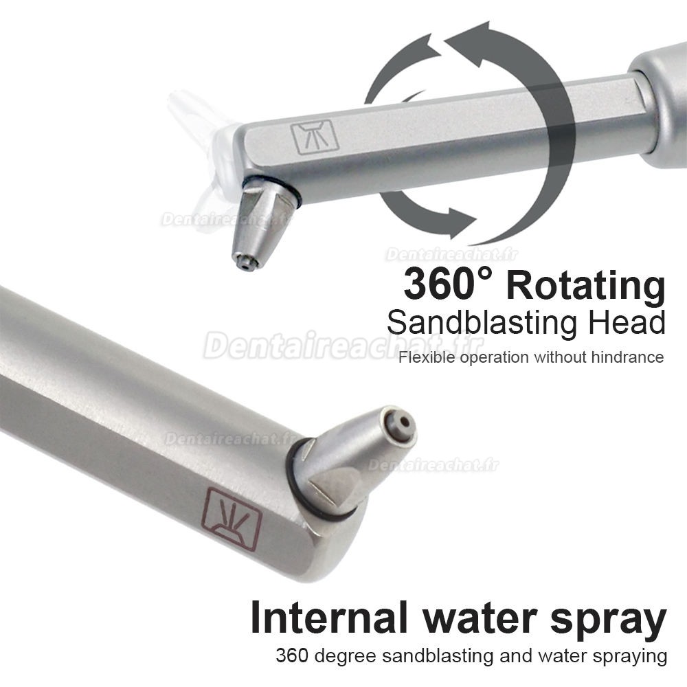 Micro sableuse dentaire dentaire à l'oxyde d'aluminium (compatible avec le raccord NSK Phatelus PTL)